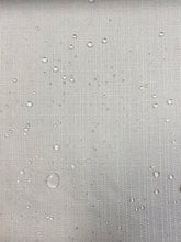 Load image into Gallery viewer, Water &amp; Stain Resistant Seafoam Grey Faux Linen Upholstery Drapery Fabric STA 3200