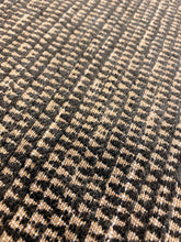 Load image into Gallery viewer, 1.25 Yard Sanderson Merrington Charcoal Brown Beige Geometric MCM Mid Century Modern Chenille Water &amp; Stain Resistant Upholstery Fabric WHS 3660