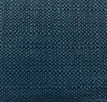 Load image into Gallery viewer, Denim Blue MCM Mid Century Modern Woven Water &amp; Stain Resistant Upholstery Fabric WHS 3775