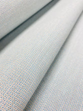 Load image into Gallery viewer, Designer Water &amp; Stain Resistant Aqua Blue Grey White Indoor Outdoor MCM Mid Century Modern Canvas Upholstery Drapery Fabric WHS 3624