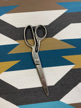 Load image into Gallery viewer, Arc Com Crescendo Caribbean Abstract Geometric Teal Mustard Cream Water &amp; Stain Resistant Upholstery Fabric WHS 3054