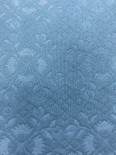 Load image into Gallery viewer, Designer French Blue Floral Water &amp; Stain Resistant Upholstery Fabric STA 3299