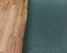 Load image into Gallery viewer, Forest Green Canvas MCM Mid Century Modern Water &amp; Stain Resistant Tweed Upholstery Drapery Fabric STA 3614Forest Green Canvas MCM Mid Century Modern Water &amp; Stain Resistant Tweed Upholstery Drapery Fabric STA 3614