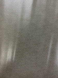 Designer Stingray Shagreen Grey Glossy Faux Leather Upholstery Vinyl WHS 3721