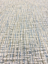 Load image into Gallery viewer, 1.8 Yard of Cowtan &amp; Tout Griffin Ice Aqua Blue Sage Green MCM Mid Century Modern Chenille Water Resistant Upholstery Fabric WHS 3154
