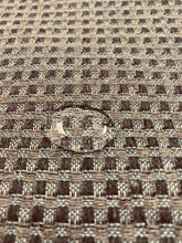 Load image into Gallery viewer, Designer Mid Century Modern MCM Woven Charcoal Grey Taupe Water &amp; Stain Resistant Upholstery Fabric STA 3286