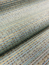 Load image into Gallery viewer, Crypton Water &amp; Stain Resistant Teal Grey Blue Green MCM Mid Century Modern Abstract Upholstery Fabric WHS 3630