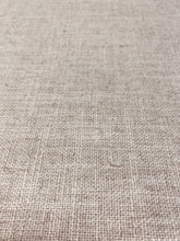 Load image into Gallery viewer, 1.8 Yard of Designer Tweed Linen Blend MCM Mid Century Modern Beige Water &amp; Stain Resistant Upholstery Fabric WHS 3232