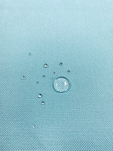 Load image into Gallery viewer, Indoor Outdoor Aqua Blue Canvas Water &amp; Stain Resistant Upholstery Drapery Fabric WHS 3250