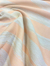 Load image into Gallery viewer, Designer Water &amp; Stain Resistant Blush Beige Abstract Indoor Outdoor Upholstery Fabric WHS 3562
