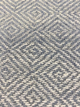 Load image into Gallery viewer, Designer Grey Greek Key Water &amp; Stain Resistant Diamond Geometric Upholstery Fabric WHS 3096