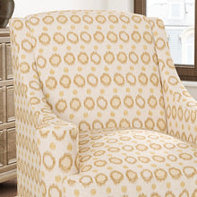 Load image into Gallery viewer, Beige Yellow Mustard Geometric Abstract Upholstery Fabric CF