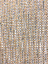 Load image into Gallery viewer, Designer Heavy Duty Beige Ecru Linen Flax Chenille Tweed Grey Water &amp; Stain Resistant Upholstery Fabric WHS 3976