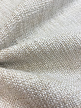 Load image into Gallery viewer, 2.5 Yds Designer Beige Woven Heavy Duty Linen MCM Mid Century Modern Upholstery Fabric WHS 3851 brown