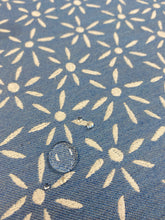 Load image into Gallery viewer, Pindler &amp; Pindler Newport Blueberry Outdoor Geometric French Blue White Abstract Water Resistant Upholstery Fabric WHS 3409