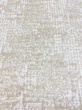 Load image into Gallery viewer, Perennials Breakwater White Sands Cream Beige Textured MCM Chenille Upholstery Fabric WHS 3528