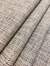 Load image into Gallery viewer, Crypton Water &amp; Stain Resistant Grey Black Taupe Tweed MCM Mid Century Modern Upholstery Fabric WHS 4037