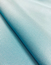 Load image into Gallery viewer, Indoor Outdoor Aqua Blue Canvas Water &amp; Stain Resistant Upholstery Drapery Fabric WHS 3250