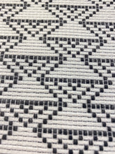 Load image into Gallery viewer, Pollack Barcelona Charcoal Grey Abstract Geometric MCM Mid Century Modern Water &amp; Stain Resistant Upholstery Fabric WHS 3408