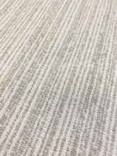 Load image into Gallery viewer, Perennials Crepe Du Jour Chalk White Beige Stripe Indoor Outdoor Water &amp; Stain Resistant Upholstery Fabric WHS 3889