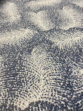 Load image into Gallery viewer, Holland &amp; Sherry Josephine Sapphire Feather Wool Beige Navy Blue Upholstery Fabric STA 3410