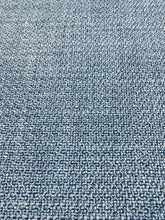 Load image into Gallery viewer, Designer Nubby Performance MCM Mid Century Modern Denim Blue Boucle Upholstery Fabric WHS 3443
