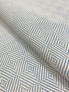 Perennials Chelsea Square Blue Uph Fabric, Fabric Bistro, Columbia