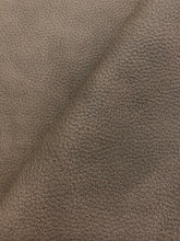 Load image into Gallery viewer, Designer Heavy Duty Water &amp; Stain Resistant Textured Grey Taupe Animal Skin Faux Leather Upholstery Vinyl WHS 3873