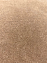 Load image into Gallery viewer, 2 Yard of Mocha Brown Genuine Mohair Velvet Water &amp; Stain Resistant Upholstery Fabric STA 3677
