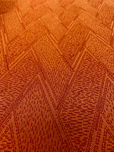 Load image into Gallery viewer, Design Crypton Water &amp; Stain Resistant Orange Red Abstract Geometric Upholstery Fabric WHS 3114