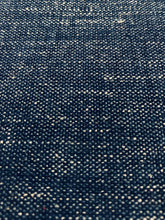 Load image into Gallery viewer, Navy Blue Chenille Water &amp; Stain Resistant Upholstery Fabric STA 3066