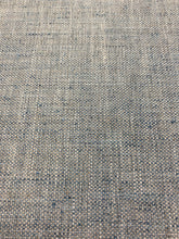 Load image into Gallery viewer, Designer MCM Mid Century Modern Denim Blue Grey Tweed Upholstery Fabric WHS 4076