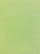 Load image into Gallery viewer, Designer Water &amp; Stain Resistant Indoor Outdoor MCM Mid Century Modern Chartreuse Green Yellow White Upholstery Fabric WHS 4120