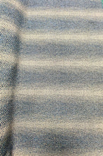 Load image into Gallery viewer, Scalamandre Despres Weave Indigo Navy Blue Taupe Animal Pattern Upholstery Fabric STA 3405