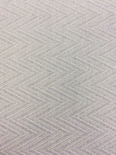 Load image into Gallery viewer, Designer Cream Black Herringbone Chenille Water &amp; Stain Resistant Upholstery Fabric WHS 3671