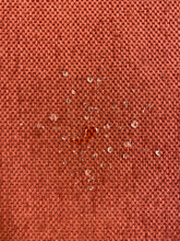 Load image into Gallery viewer, Designer Water &amp; Stain Resistant Rusty Red Chenille MCM Mid Century Modern Upholstery Fabric WHS 3781