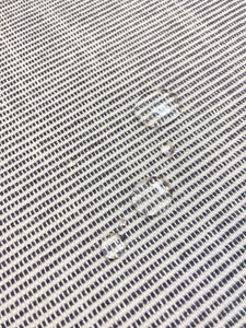 1.3 Yard Designer Indoor Outdoor Water & Stain Resistant Tweed MCM Mid Century Modern Black White Upholstery Fabric WHS 4116