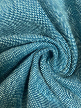 Load image into Gallery viewer, Designer Turquoise Blue MCM Mid Century Modern Upholstery Fabric WHS 4138