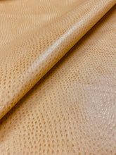 Load image into Gallery viewer, Kravet Smart Ossy Camel Beige Animal Skin Pattern Faux Leather Vinyl STA 3167