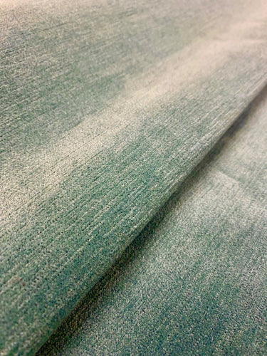 1.8 Yard of Designer Sage Green Water & Stain Resistant Chenille Upholstery Fabric WHS 3107
