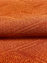 Load image into Gallery viewer, Design Crypton Water &amp; Stain Resistant Orange Red Abstract Geometric Upholstery Fabric WHS 3114