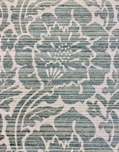 Load image into Gallery viewer, Crypton Kravet 3500911 Seafoam Green Aqua Chenille Damask Water &amp; Stain Resistant Upholstery Fabric WHS 3519