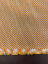 Load image into Gallery viewer, Designer Water &amp; Stain Resistant Indoor Outdoor Woven MCM Mid Century Modern Orange Upholstery Drapery Fabric WHS 3849