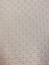Load image into Gallery viewer, Designer Cream Geometric Matelasse Upholstery Fabric WHS 3586