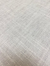 Load image into Gallery viewer, Designer Heavy Duty Belgian Linen Silver Grey Water Resistant Upholstery Fabric WHS 3904