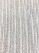 Load image into Gallery viewer, Perennials Crepe Du Jour Chalk White Beige Stripe Indoor Outdoor Water &amp; Stain Resistant Upholstery Fabric WHS 3889