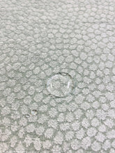 Load image into Gallery viewer, Designer Seafoam Green Animal Pattern Dot Chenille Water &amp; Stain Resistant Upholstery Fabric WHS 3469