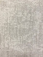 Load image into Gallery viewer, Perennials Breakwater Vapor Grey White Textured MCM Chenille Water &amp; Stain Resistant Upholstery Fabric WHS 3943