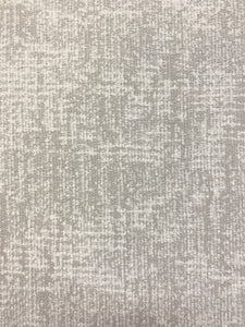 Perennials Breakwater Vapor Grey White Textured MCM Chenille Water & Stain Resistant Upholstery Fabric WHS 3943
