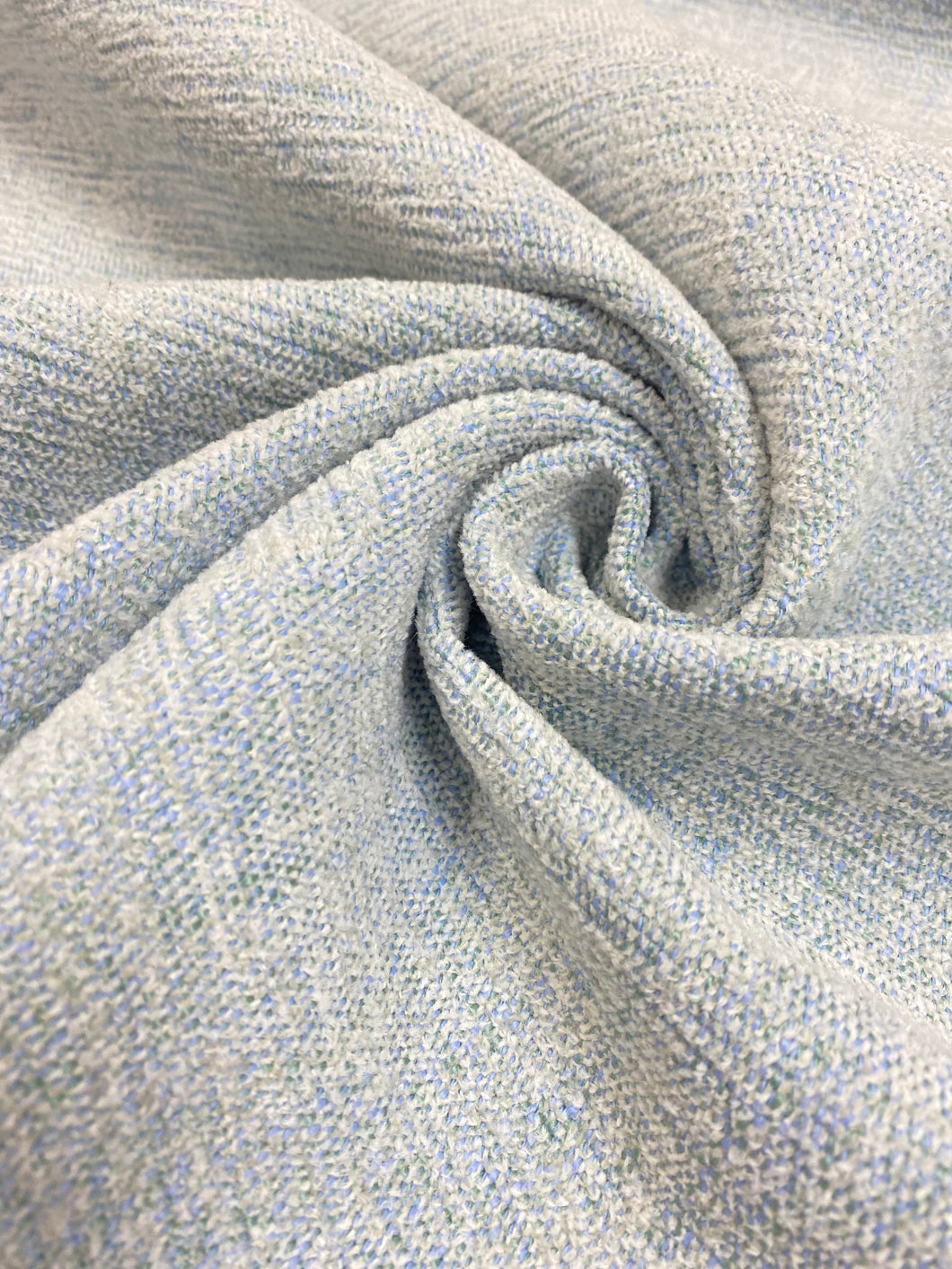 Perennials Soft Touch Vapor Blue Chenille Fabric